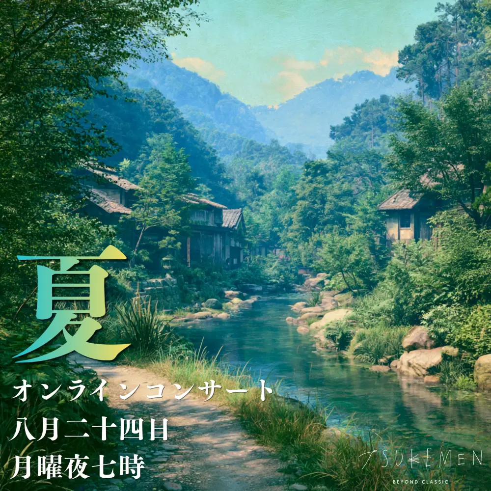 TSUKEMEN 夏のオンラインコンサート2026 開催決定(8/24全国生配信)